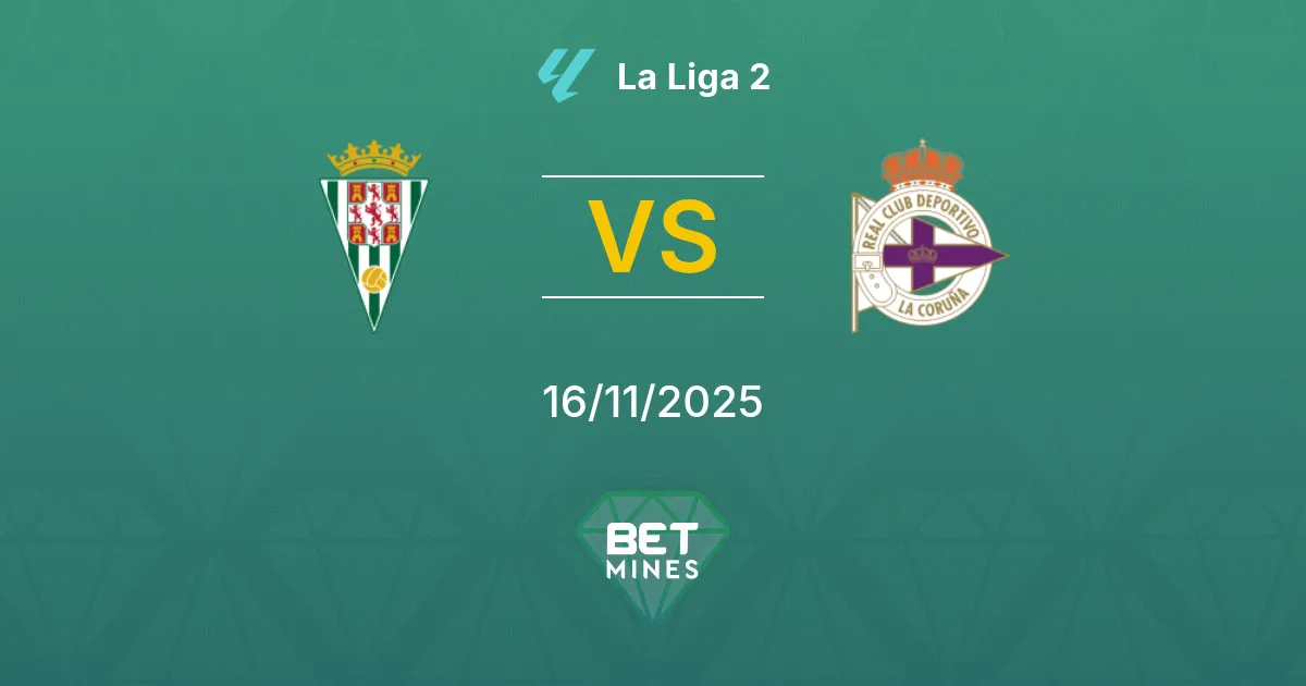 Córdoba vs Deportivo La Coruña Pronostic : Aperçu et Analyse du Match | La Liga 2 16-11-2025