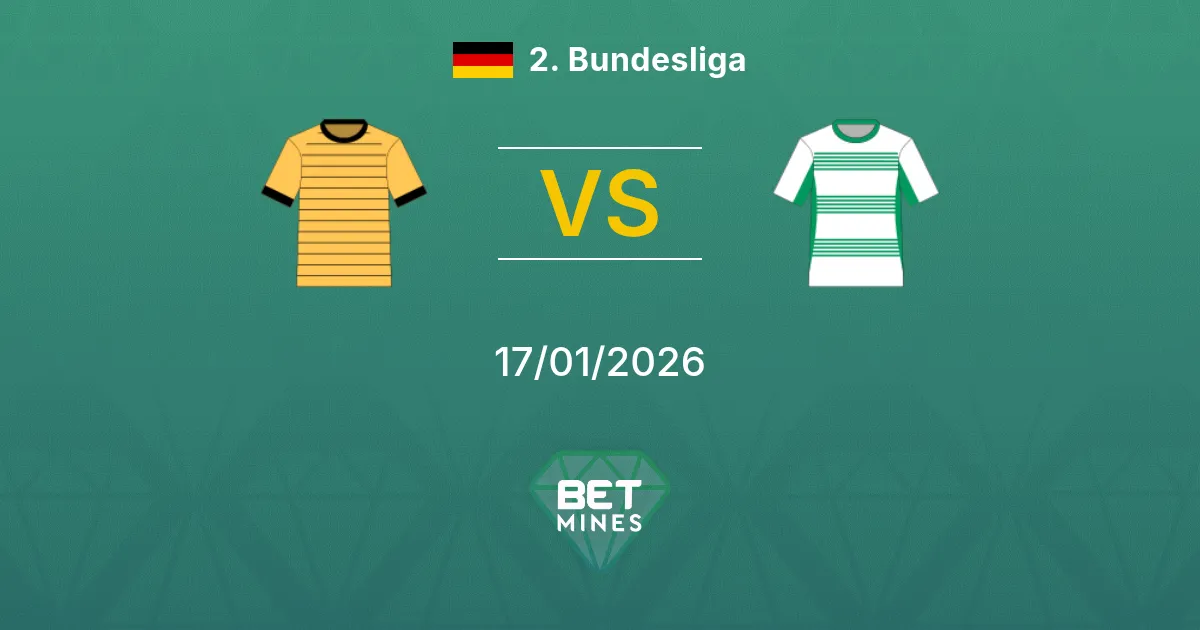 Dynamo Dresden vs SpVgg Greuther Fürth Pronostico: Anteprima e Analisi della Partita | 2. Bundesliga 17-01-2026