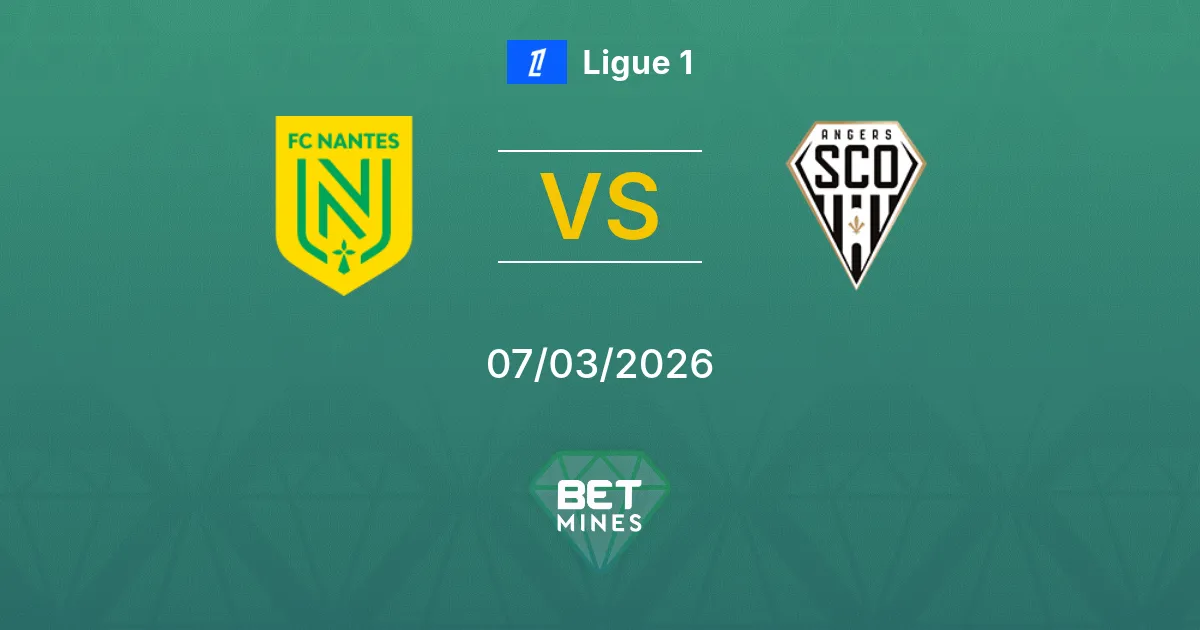 Nantes vs Angers SCO