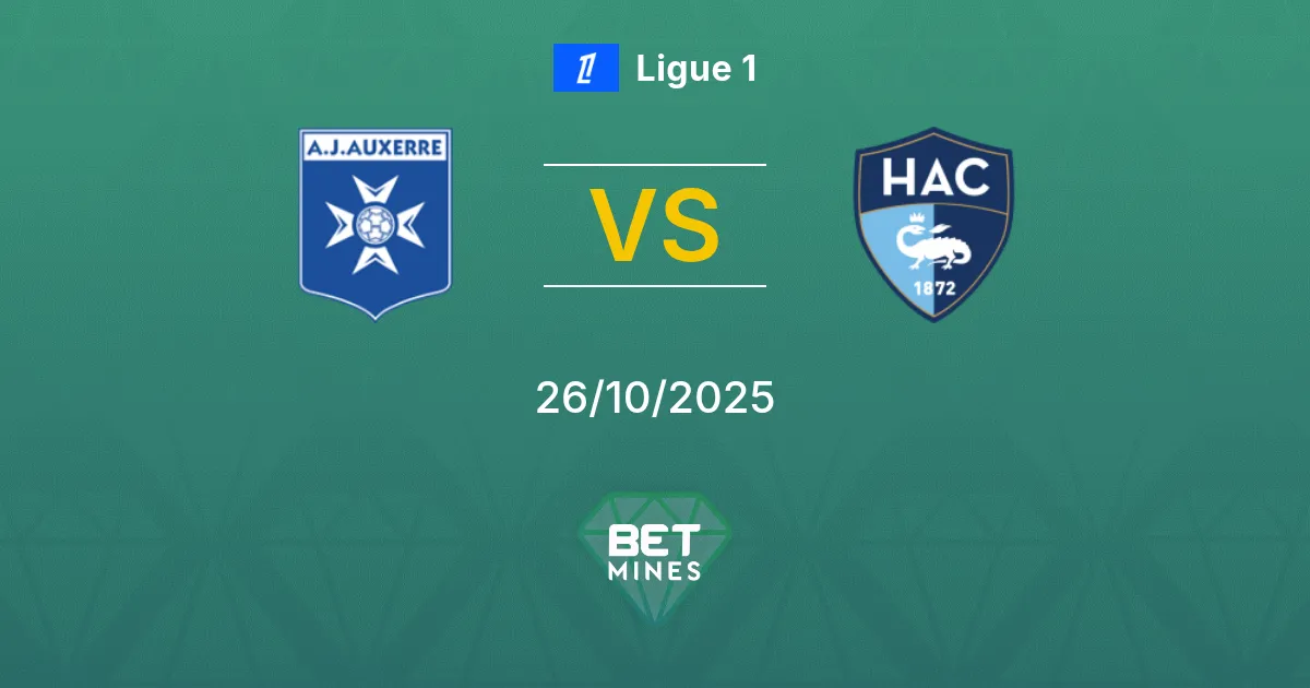 Auxerre vs Le Havre Prediction: Match Preview and Analysis | Ligue 1 26-10-2025