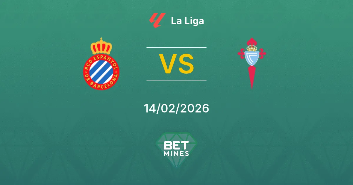 Espanyol vs Celta de Vigo Prediction: Match Preview and Analysis | La Liga 14-02-2026