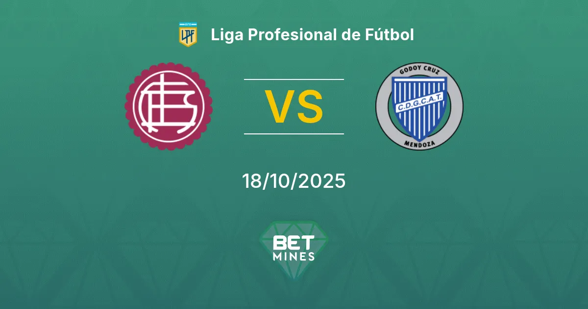 Lanús vs Godoy Cruz Pronostico: Anteprima e Analisi della Partita | Liga Profesional de Fútbol 18-10-2025