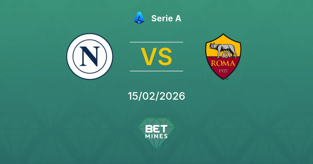 Napoli vs Roma Pronóstico: Previa y Análisis del Partido | Serie A 15-02-2026