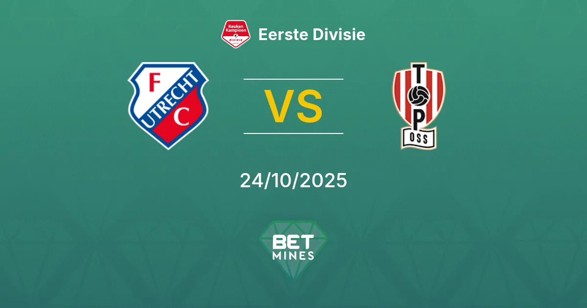 Jong FC Utrecht vs TOP Oss