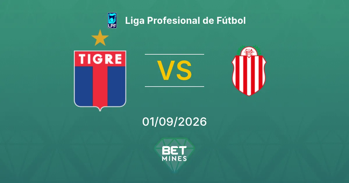 Tigre vs Barracas Central Prediction: Match Preview and Analysis | Liga Profesional de Fútbol 01-09-2026