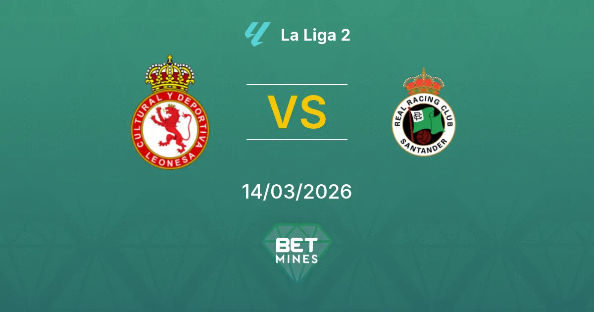 Cultural Leonesa vs Racing Santander Prediction: Match Preview and Analysis | La Liga 2 14-03-2026