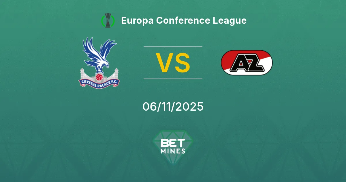 Crystal Palace vs AZ Prediction: Match Preview and Analysis | Europa Conference League 06-11-2025