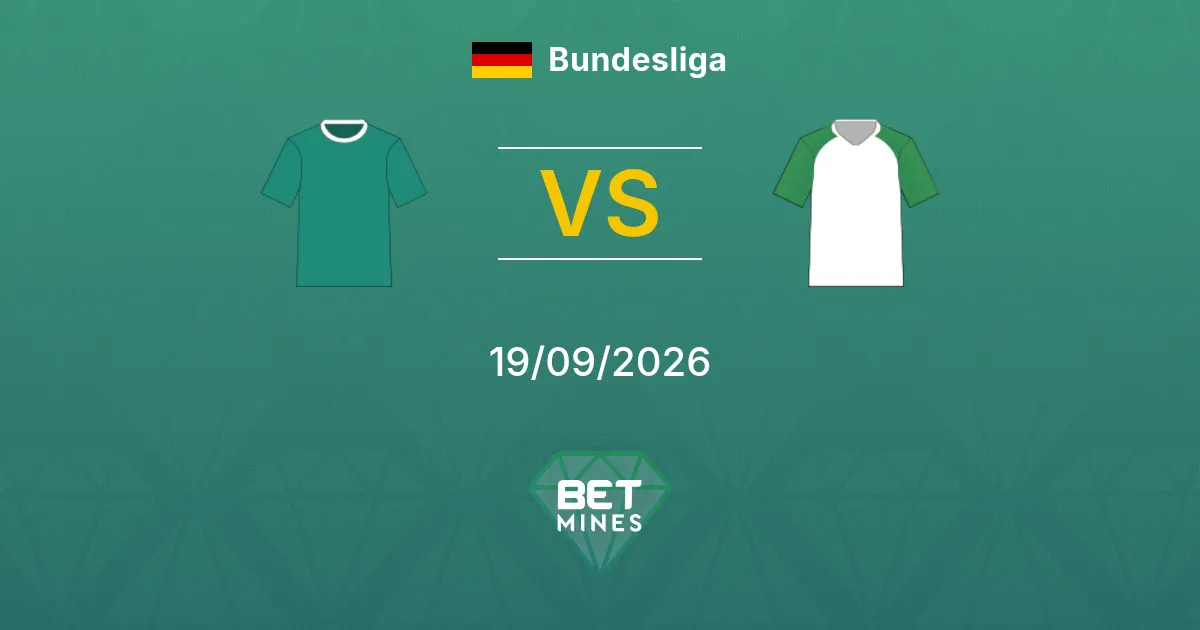 Pronóstico Werder Bremen vs FC Augsburg: Previa y Análisis del Partido | Bundesliga 19-09-2026