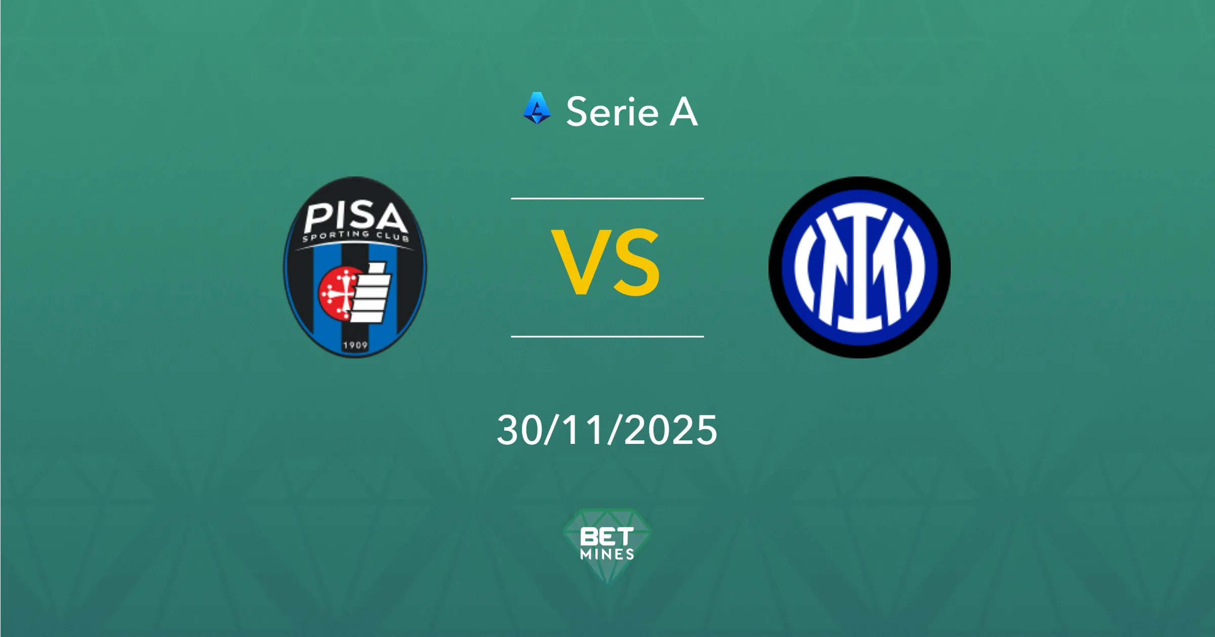 Prediction Pisa vs Inter: Match Preview and Analysis | Serie A, Matchday 13