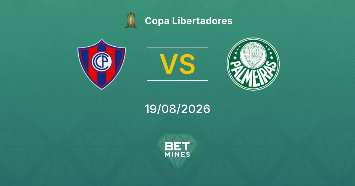 Cerro Porteño vs Palmeiras Prediction: Match Preview and Analysis | Copa Libertadores 19-08-2026
