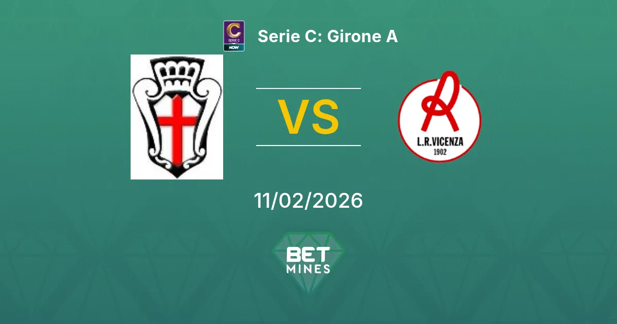 Pro Vercelli vs Vicenza Prediction: Match Preview and Analysis | Serie C: Girone A 11-02-2026