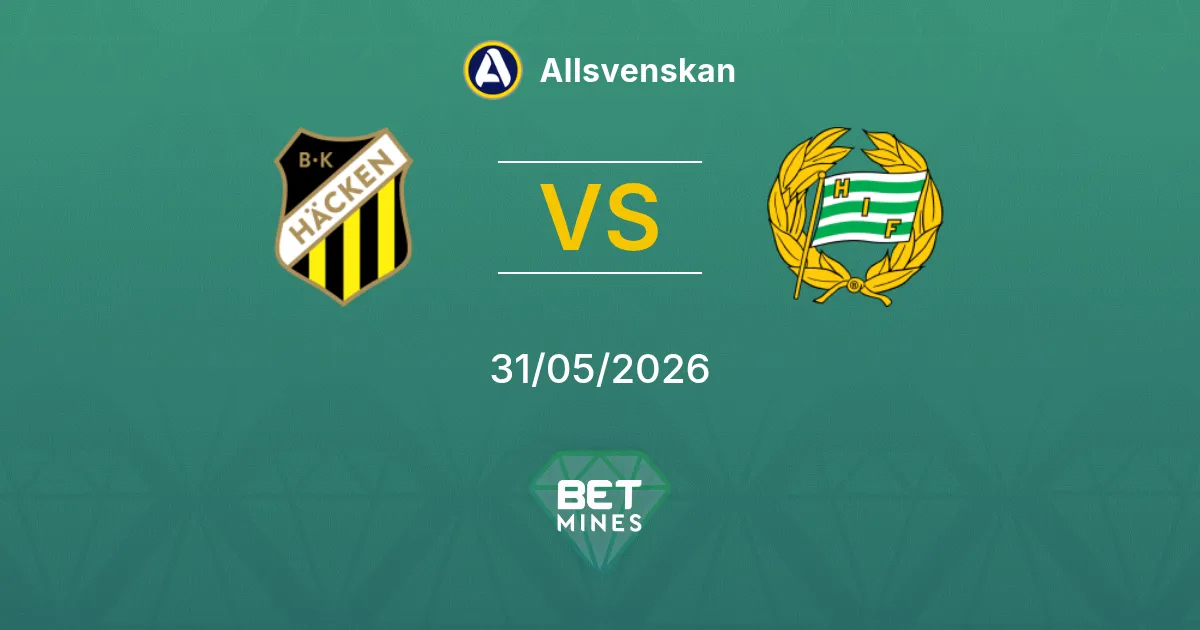 Häcken vs Hammarby Pronostico: Anteprima e Analisi della Partita | Allsvenskan 31-05-2026