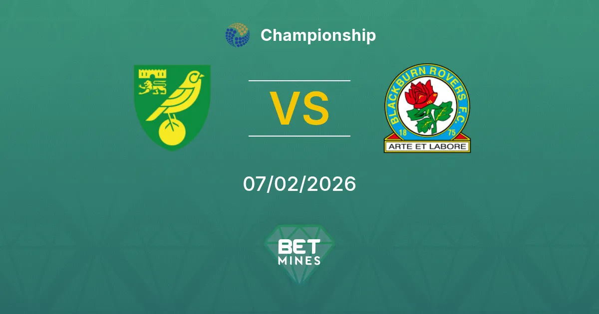 Norwich City vs Blackburn Rovers