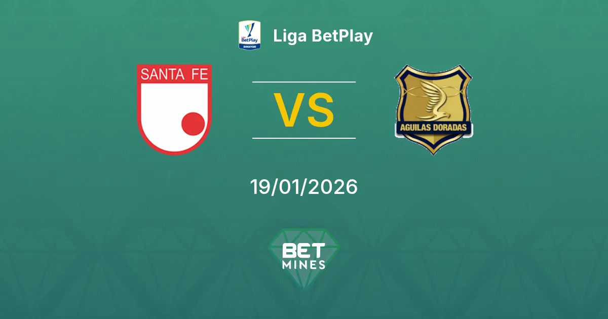 Santa Fe vs Rionegro Águilas Prediction: Match Preview and Analysis | Liga BetPlay 19-01-2026