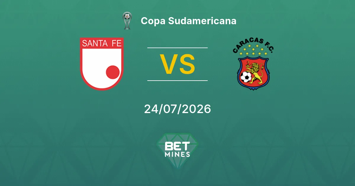 Santa Fe x Caracas Palpite: Prévia e Análise da Partida | Copa Sudamericana 24-07-2026