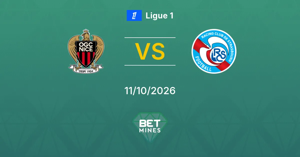 Nice vs Strasbourg Prediction: Match Preview and Analysis | Ligue 1 11-10-2026
