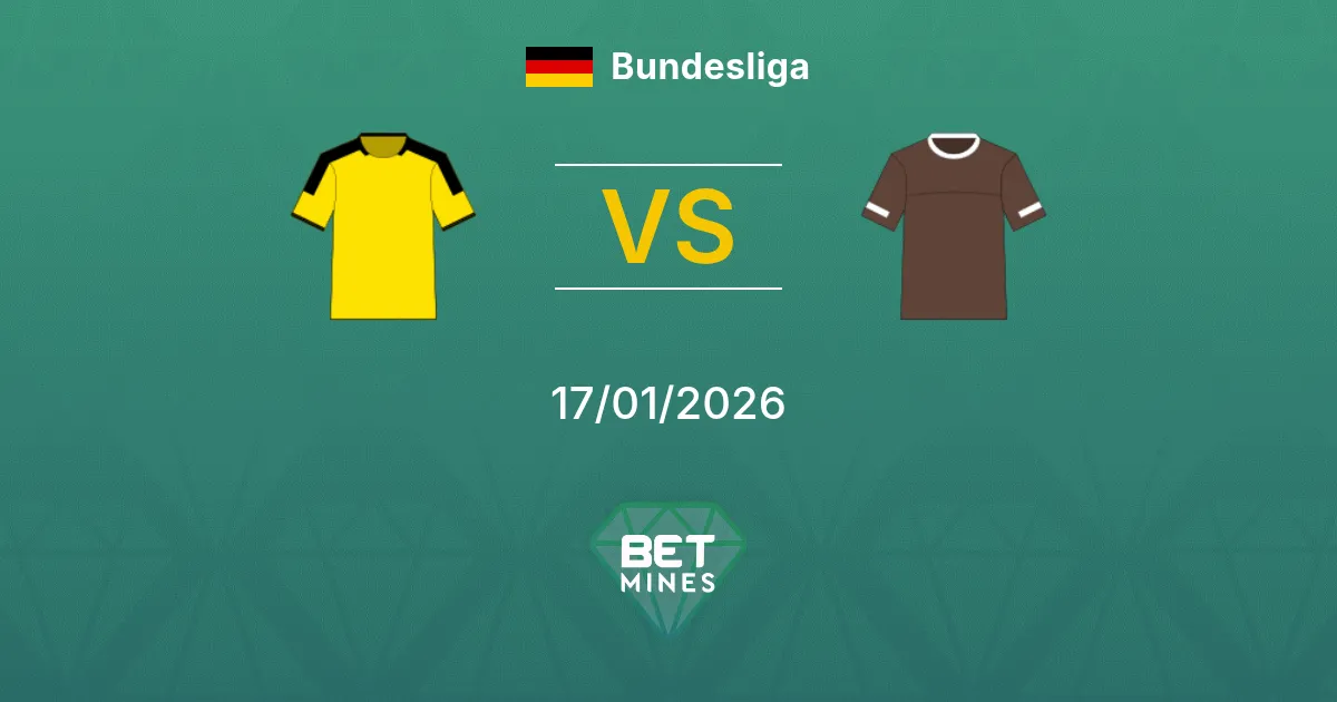 Borussia Dortmund vs St. Pauli Pronostico: Anteprima e Analisi della Partita | Bundesliga 17-01-2026
