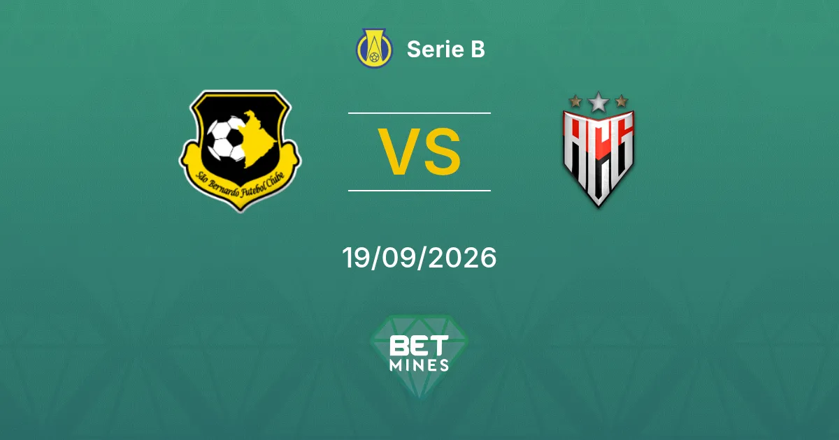 Pronostico São Bernardo vs Atlético GO: Anteprima e Analisi della Partita | Serie B 19-09-2026