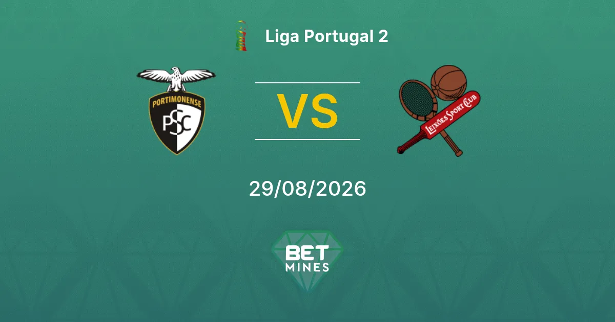 Palpite Portimonense SAD x Leixões: Prévia e Análise da Partida | Liga Portugal 2 29-08-2026