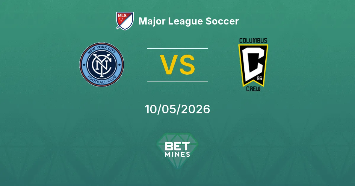 New York City vs Columbus Crew Pronóstico: Previa y Análisis del Partido | Major League Soccer 10-05-2026