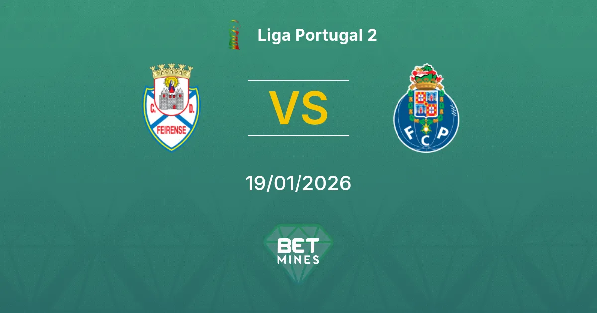 Feirense vs Porto II Prediction: Match Preview and Analysis | Liga Portugal 2 19-01-2026
