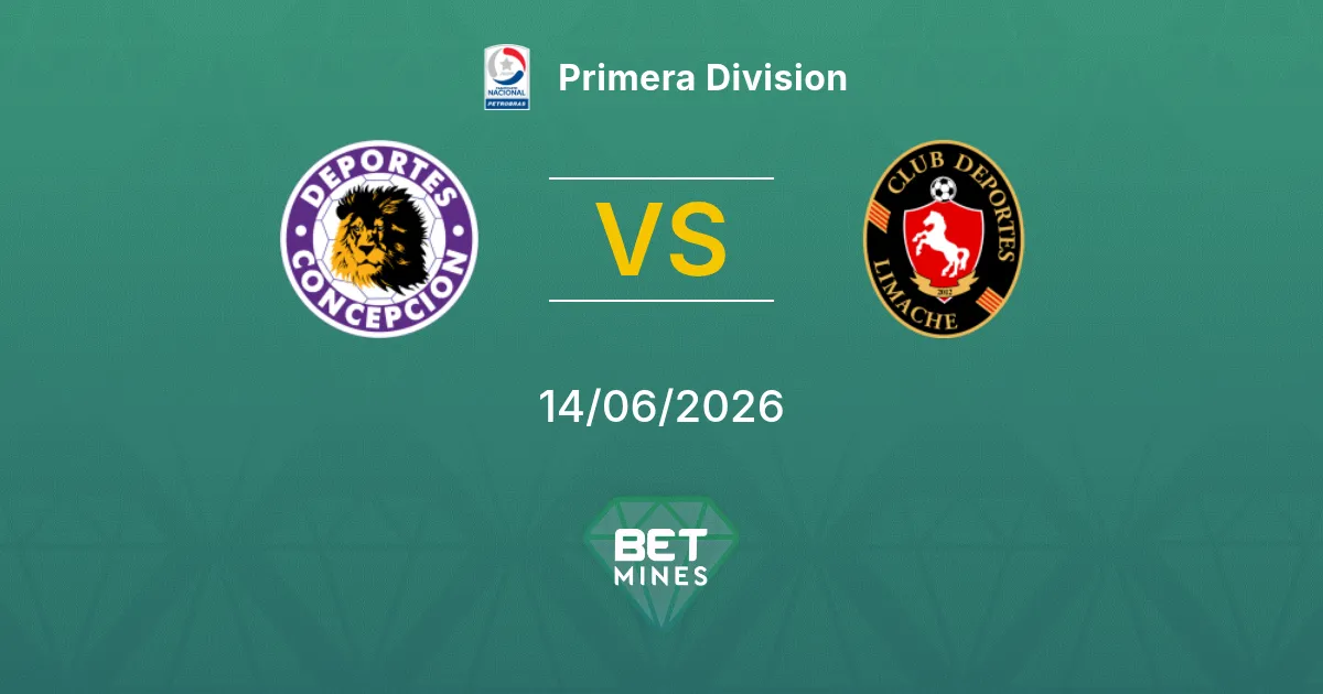 Concepción vs Deportes Limache Pronostico: Anteprima e Analisi della Partita | Primera Division 14-06-2026