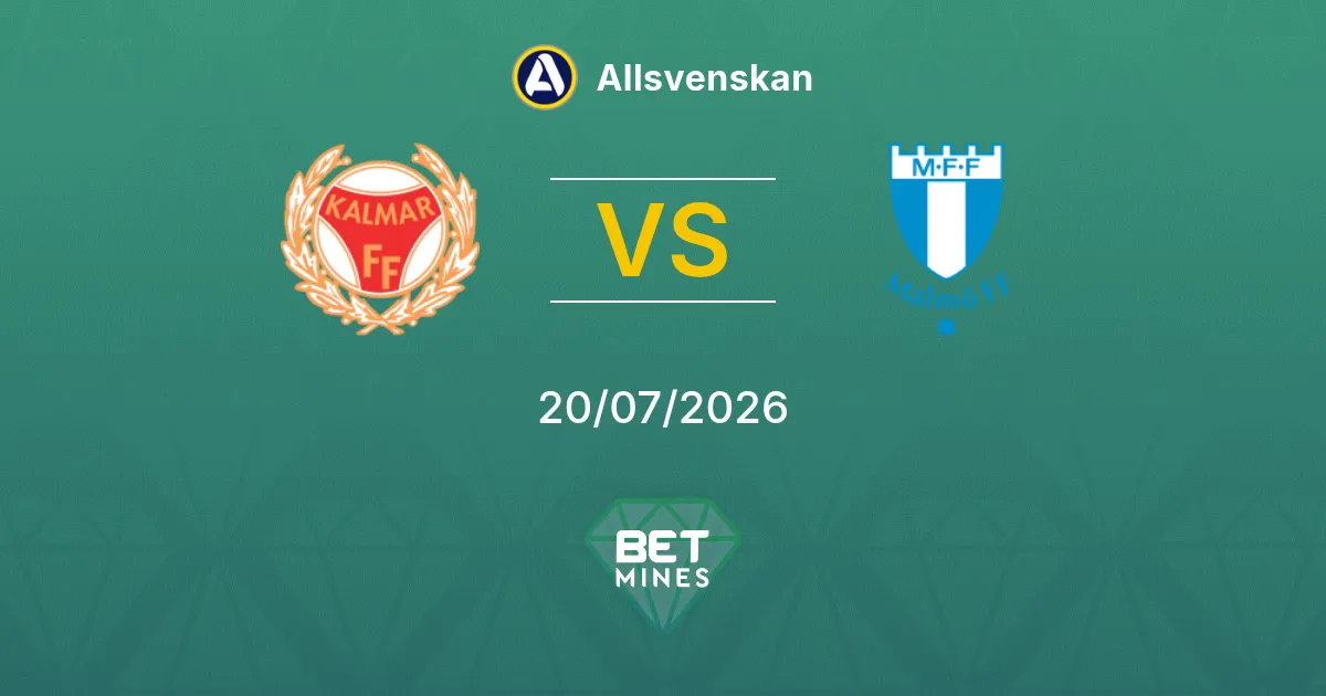 Kalmar vs Malmö FF Pronostic : Aperçu et Analyse du Match | Allsvenskan 20-07-2026