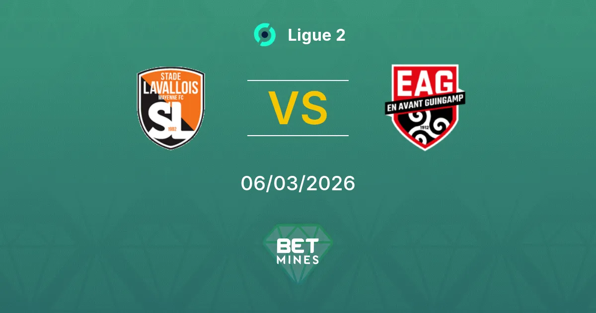 Laval vs Guingamp Prediction: Match Preview and Analysis | Ligue 2 06-03-2026