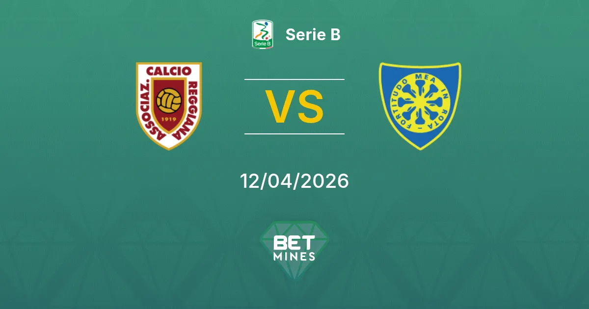 Reggiana vs Carrarese Pronóstico: Previa y Análisis del Partido | Serie B 12-04-2026