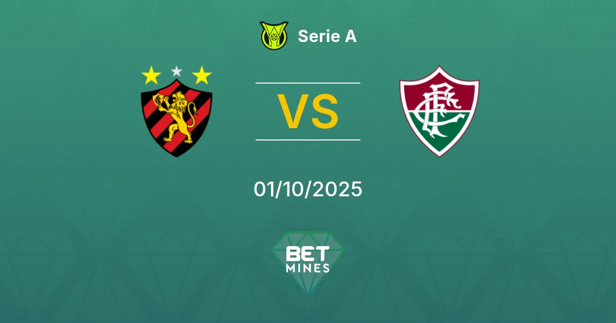 Sport Recife vs Fluminense Pronostico: Anteprima e Analisi della Partita | Serie A 01-10-2025
