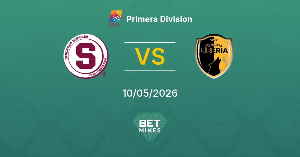 Deportivo Saprissa vs Municipal Liberia Pronostico: Anteprima e Analisi della Partita | Primera Division 10-05-2026