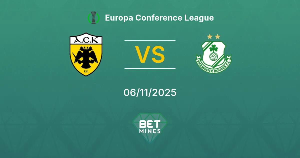 AEK Athens vs Shamrock Rovers
