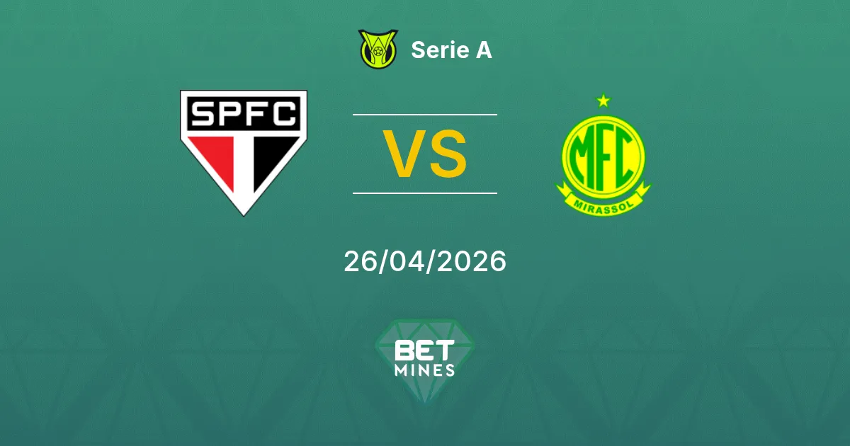 São Paulo vs Mirassol