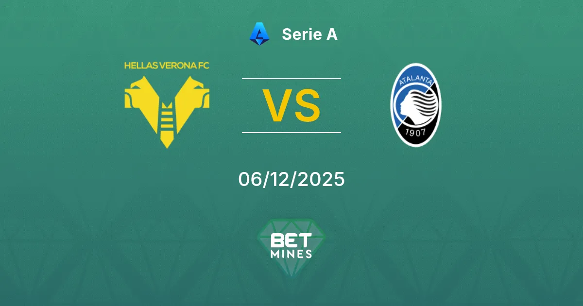 Hellas Verona vs Atalanta Prediction: Match Preview and Analysis | Serie A 06-12-2025