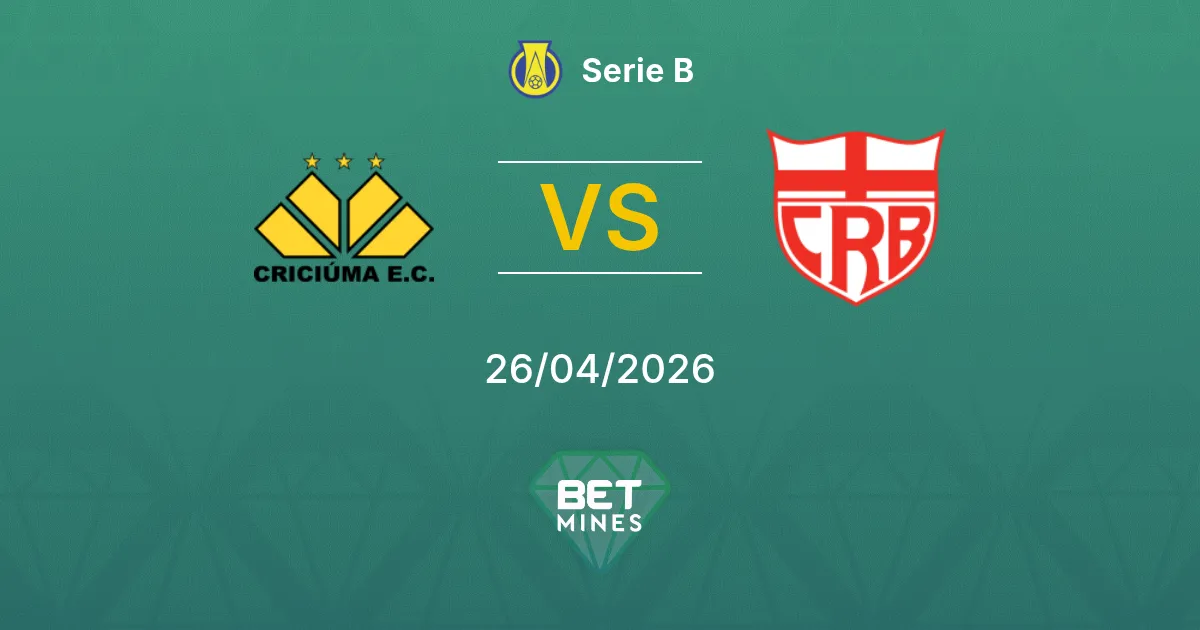 Criciúma vs CRB Pronostico: Anteprima e Analisi della Partita | Serie B 26-04-2026
