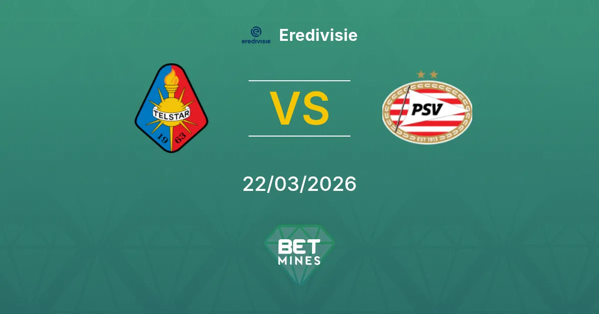 Telstar vs PSV Pronostico: Anteprima e Analisi della Partita | Eredivisie 22-03-2026