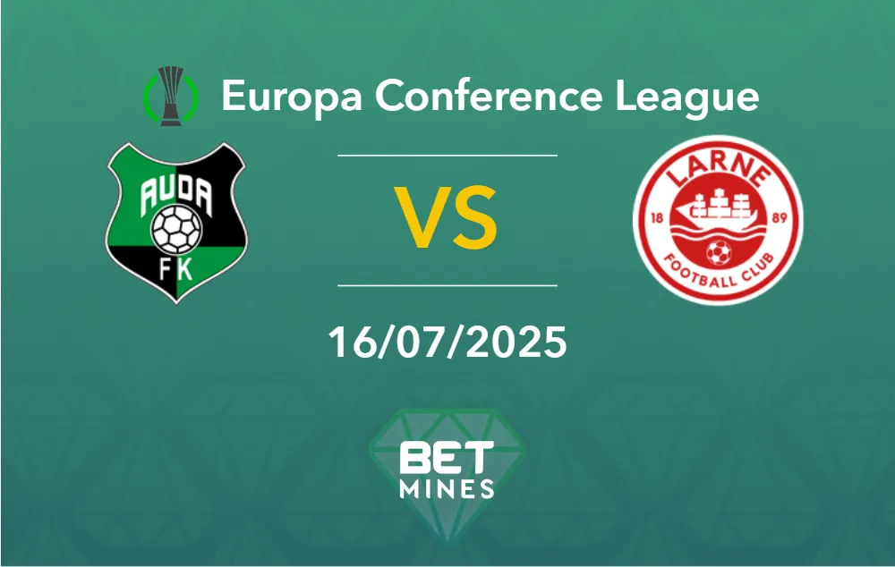 Auda vs Larne Prediction: Match Preview and Analysis | UEFA Conference League - Qualifiers, First Round