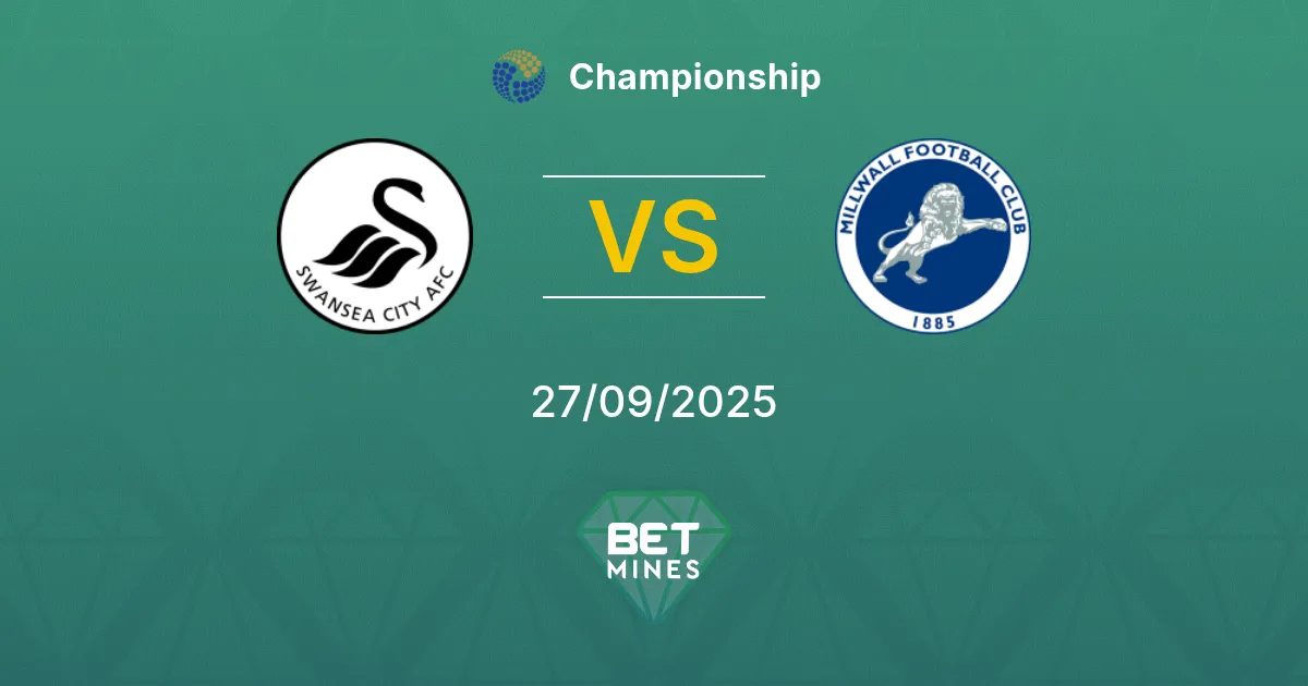 Swansea City x Millwall Palpite: Prévia e Análise da Partida | Championship 27-09-2025
