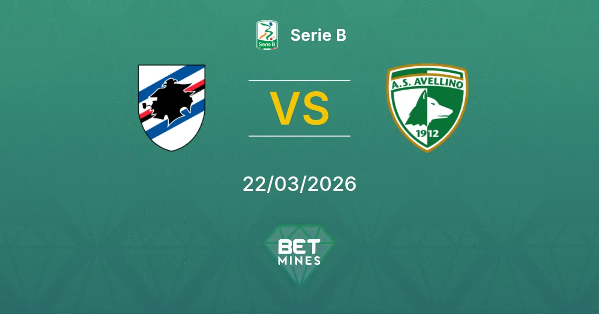 Sampdoria vs Avellino Pronostico: Anteprima e Analisi della Partita | Serie B 22-03-2026
