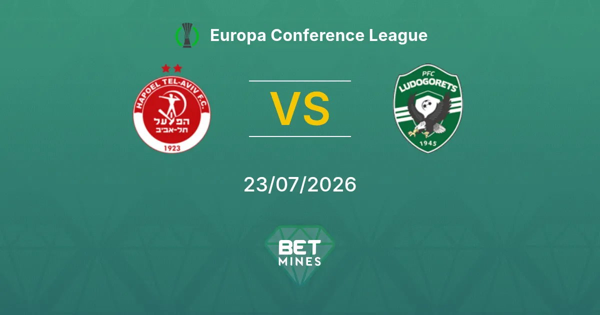 Hapoel Tel Aviv vs Ludogorets Prediction: Match Preview and Analysis | Europa Conference League 23-07-2026