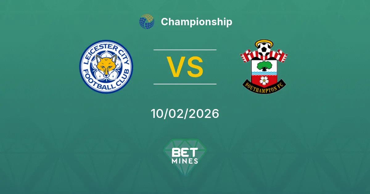 Leicester City vs Southampton Prediction: Match Preview and Analysis | Championship 10-02-2026