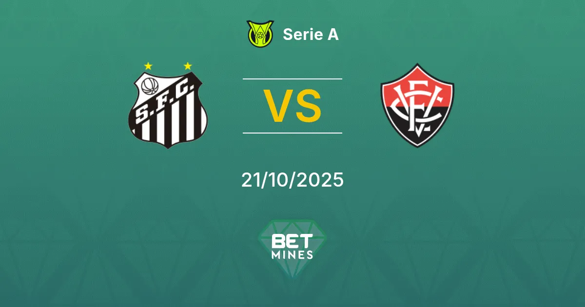 Santos vs Vitória Pronostico: Anteprima e Analisi della Partita | Serie A 21-10-2025