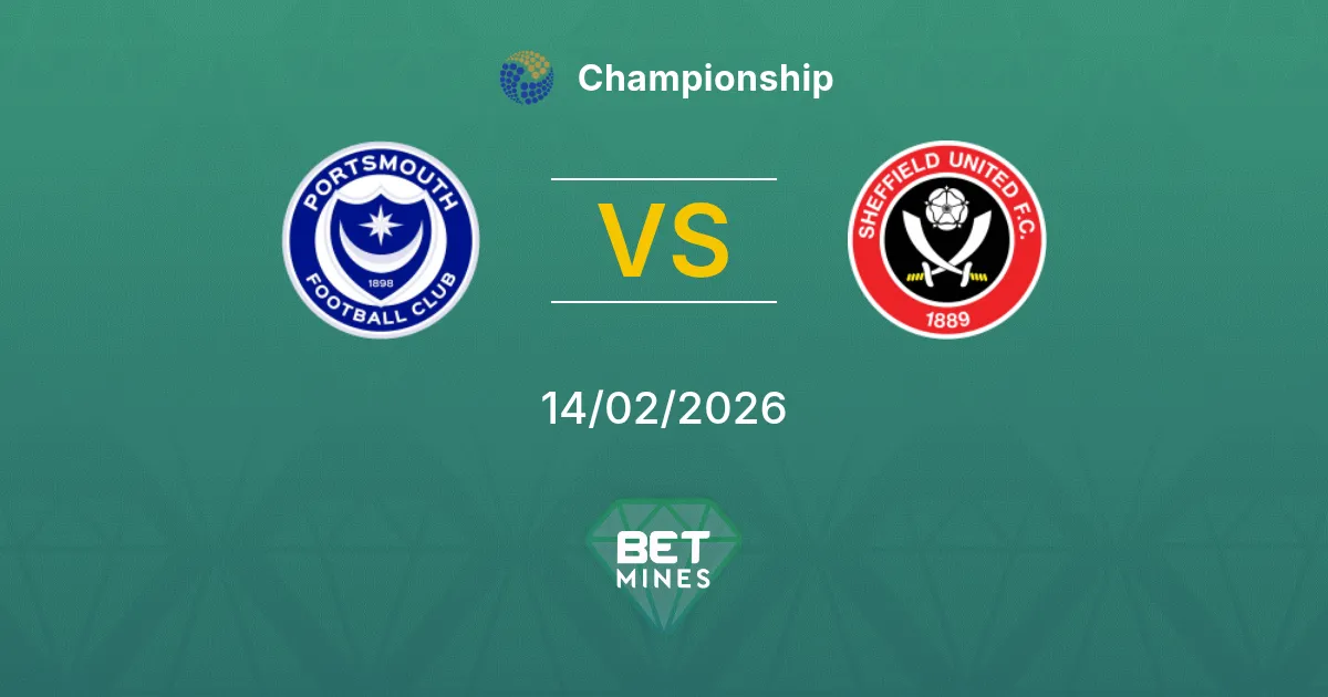 Portsmouth vs Sheffield United Prediction: Match Preview and Analysis | Championship 14-02-2026