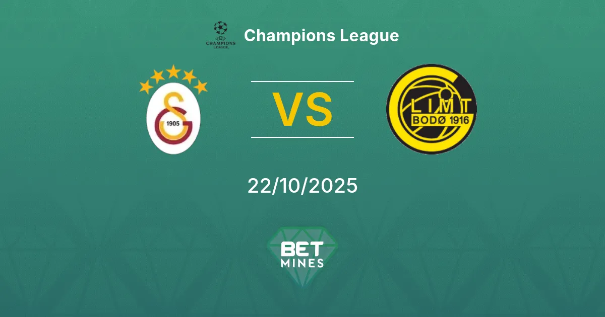 Galatasaray vs Bodø/Glimt Pronostico: Anteprima e Analisi della Partita | Champions League 22-10-2025