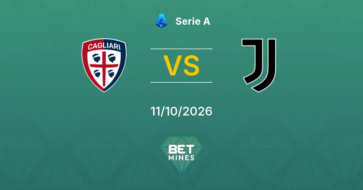 Cagliari vs Juventus Prediction: Match Preview and Analysis | Serie A 11-10-2026