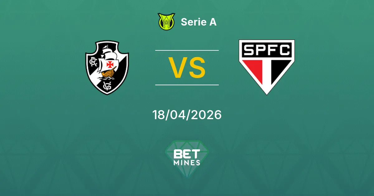 Vasco da Gama vs São Paulo Pronostico: Anteprima e Analisi della Partita | Serie A 18-04-2026