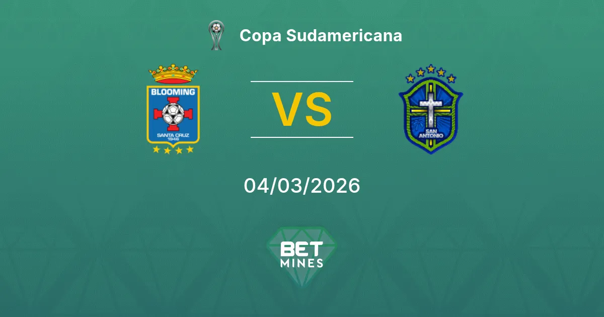 Blooming vs San Antonio Bulo Bulo Prediction: Match Preview and Analysis | Copa Sudamericana 04-03-2026