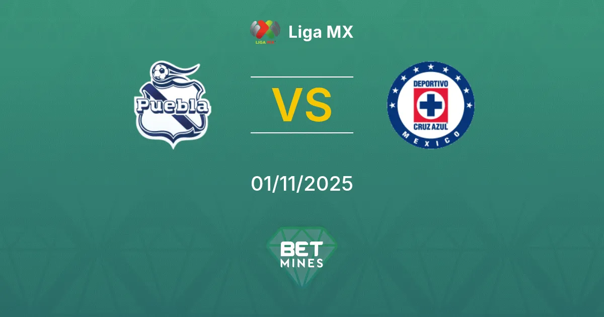 Puebla vs Cruz Azul Prediction: Match Preview and Analysis | Liga MX 01-11-2025