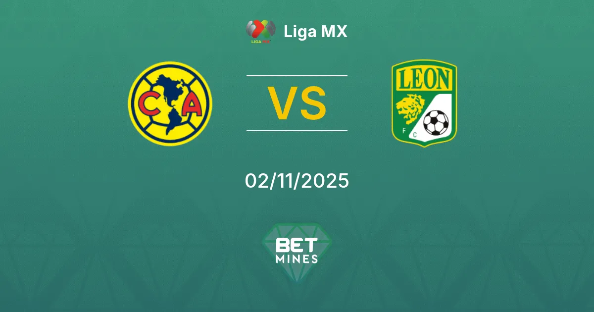 América vs León Prediction: Match Preview and Analysis | Liga MX 02-11-2025