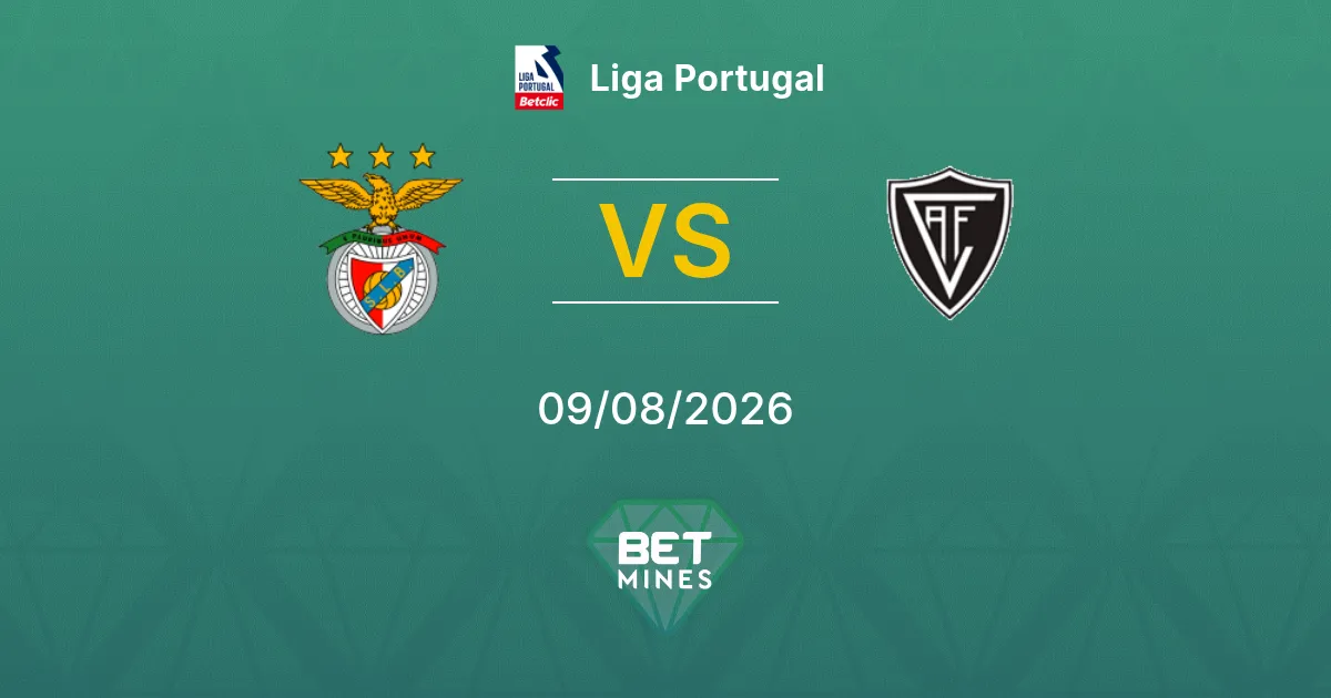 Palpite Benfica x Academico Viseu: Prévia e Análise da Partida | Liga Portugal 09-08-2026